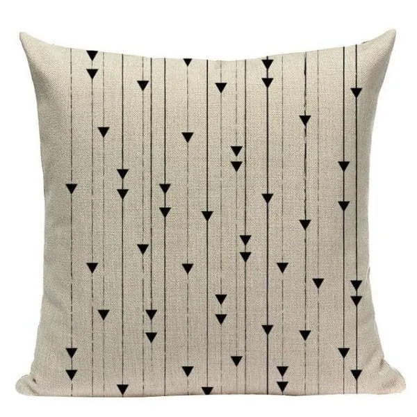Coussin A Motif Géométrique