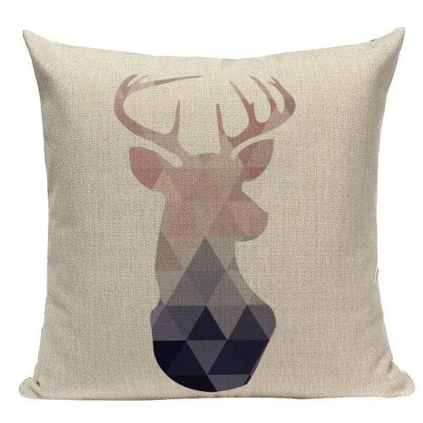 Coussin Scandinave Cerf