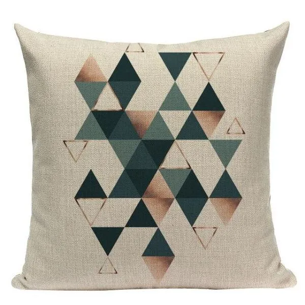 Coussin Motif Géométrique