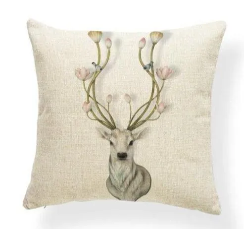 Coussin Motif Cerf