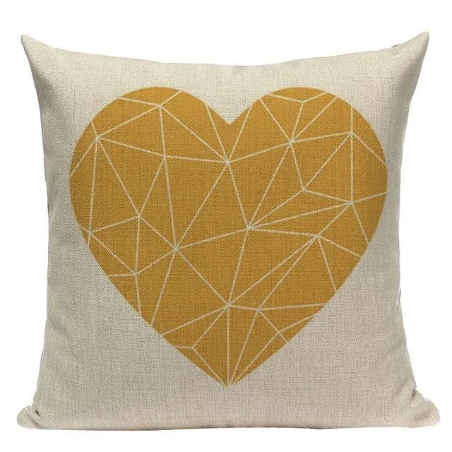 Housse Coussin Design Scandinave