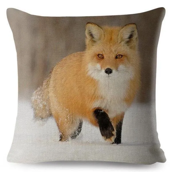 Coussin Avec Renard