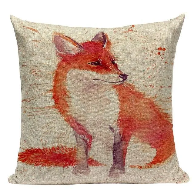 Coussin Renard Tout Doux