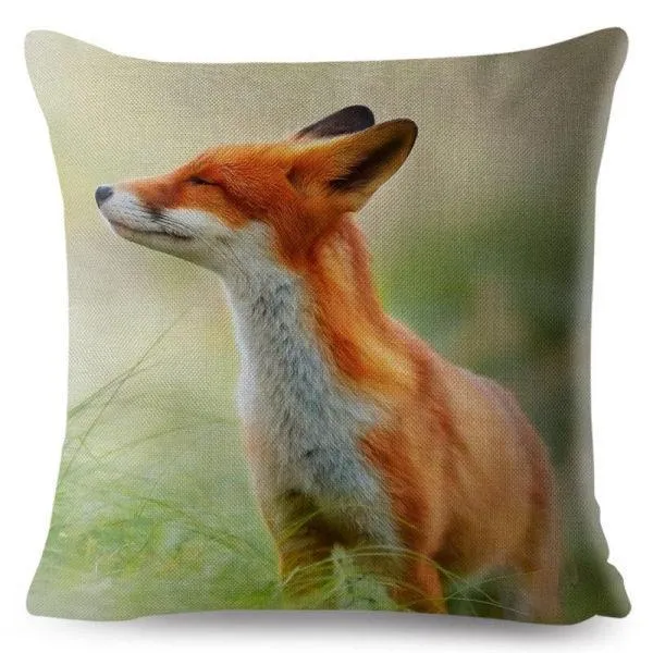 Coussin Motif Renard