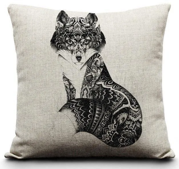Coussin Renard Indien