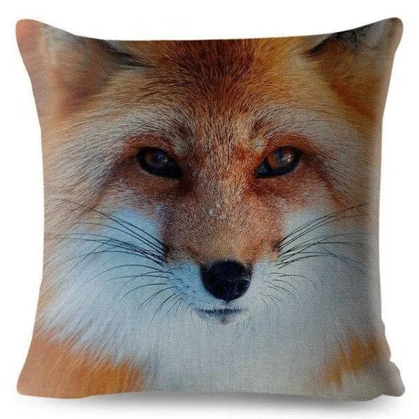Housse Coussin Renard