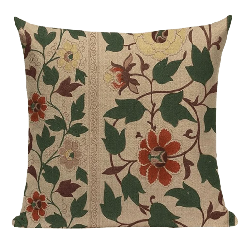 Coussin Tissu Vintage