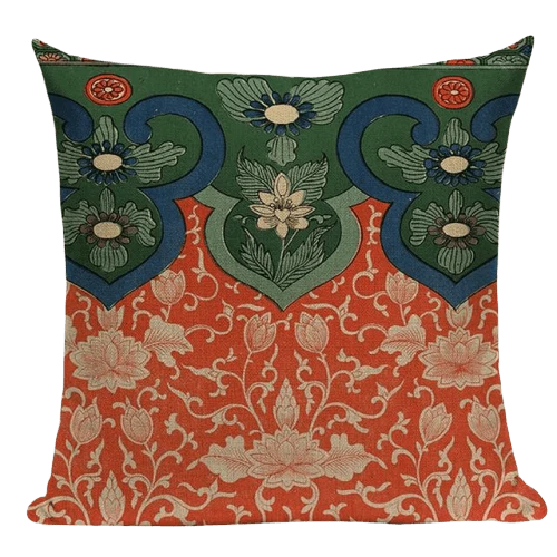 Coussin Tissu Vintage