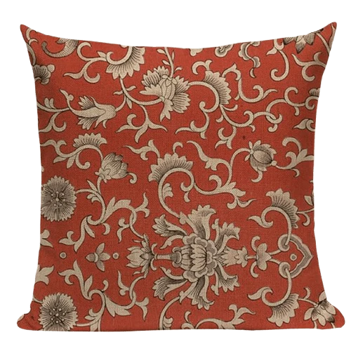 Coussin Tissu Vintage