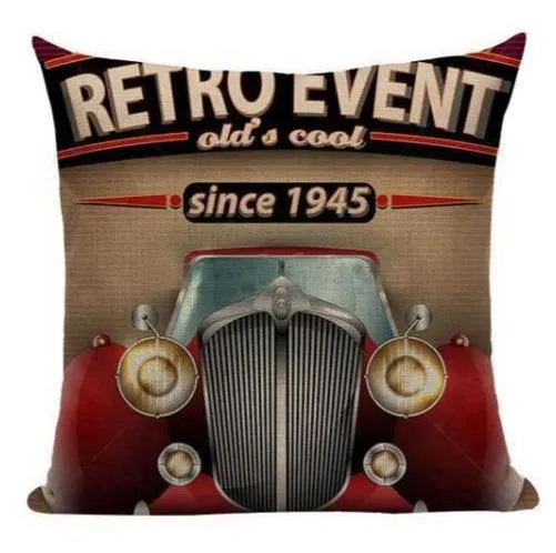 Housse Coussin Vintage