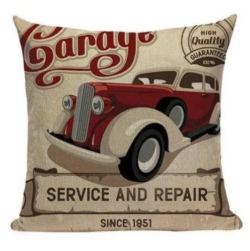 Housse Coussin Vintage