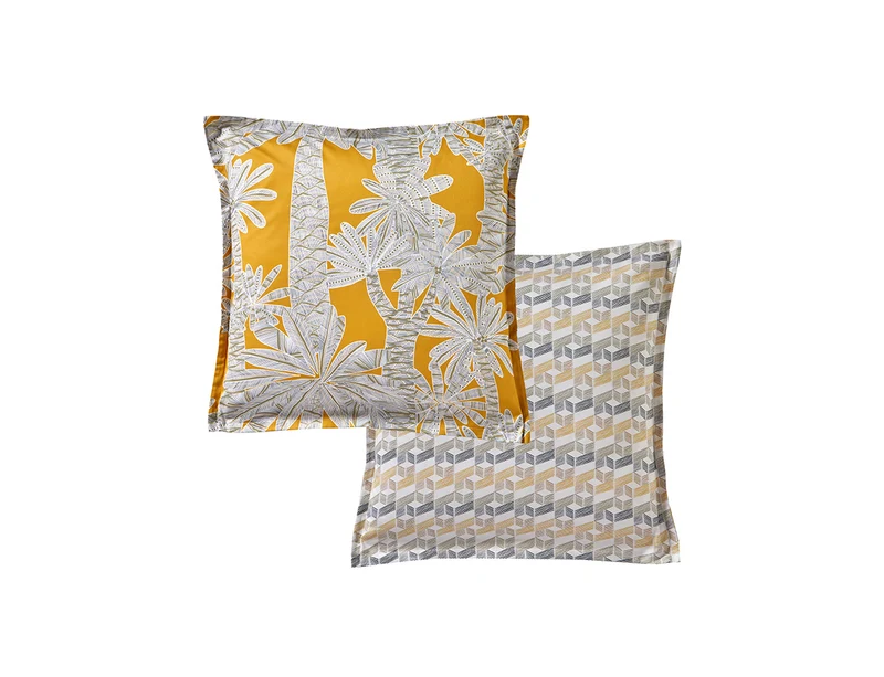 Taie d'oreiller Satin de coton - OASIS Soleil