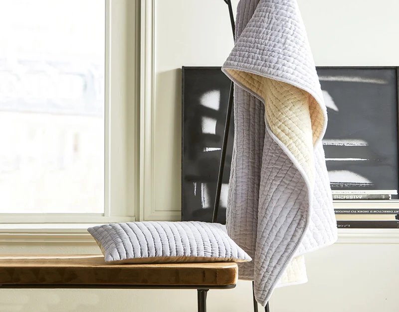 Coussin TIBET - Velours de coton