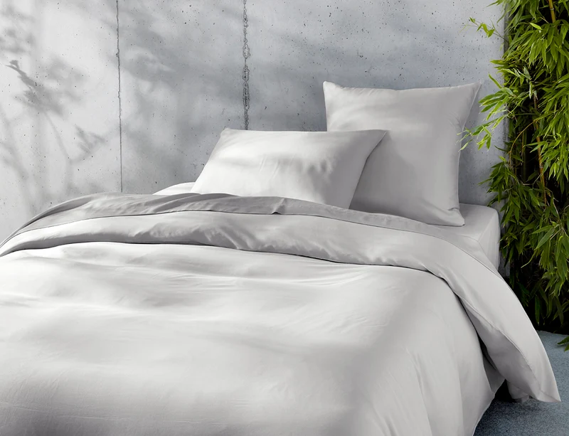Housse de couette Satin de Lyocell - KZ ICONIC Nuage