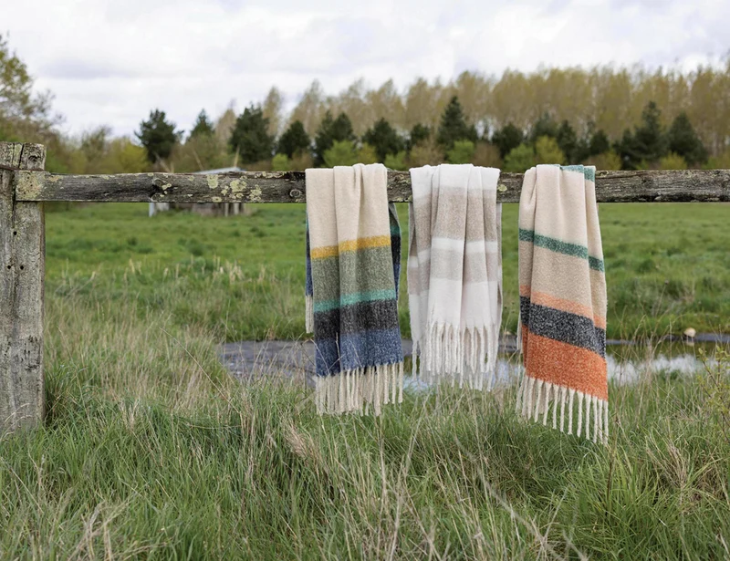 Plaid Polyester recyclé - ISABEL RAYE