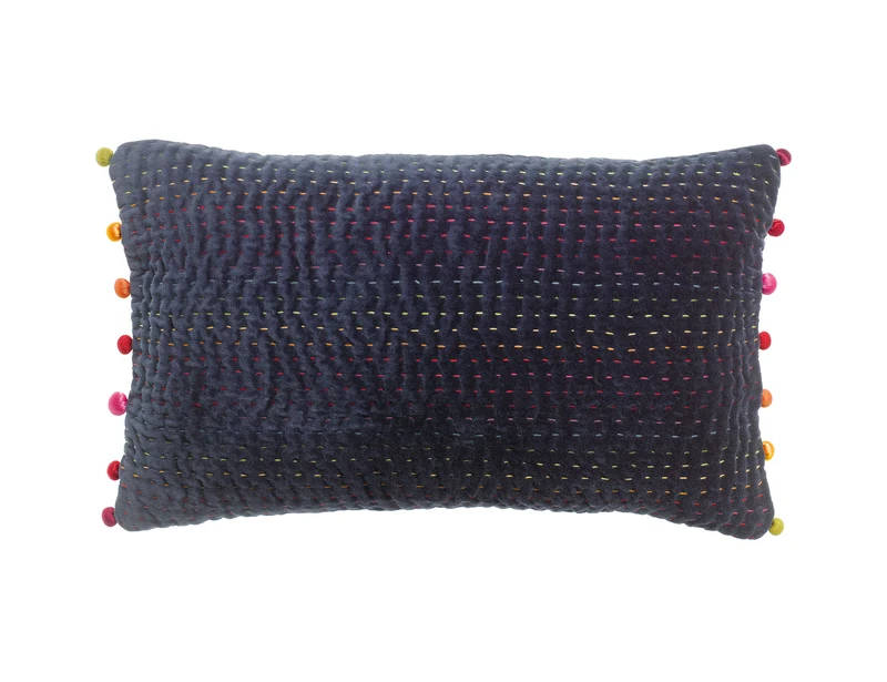 Coussin Coton - GASTOUNET Cobalt