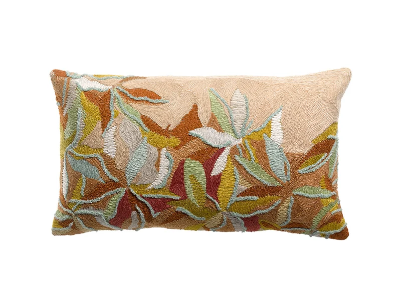 Coussin brodé ALINA Dragée - Vivaraise
